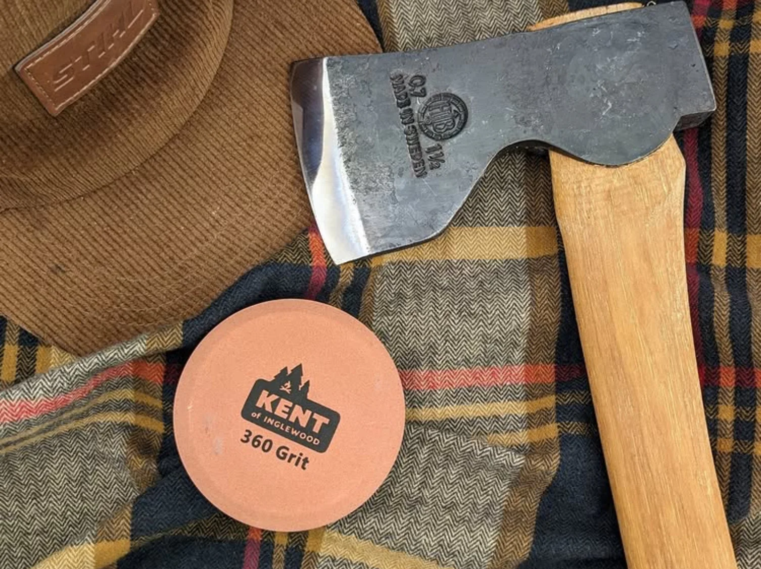 Camp Kent of Inglewood Axe Sharpening Stone - Image 4