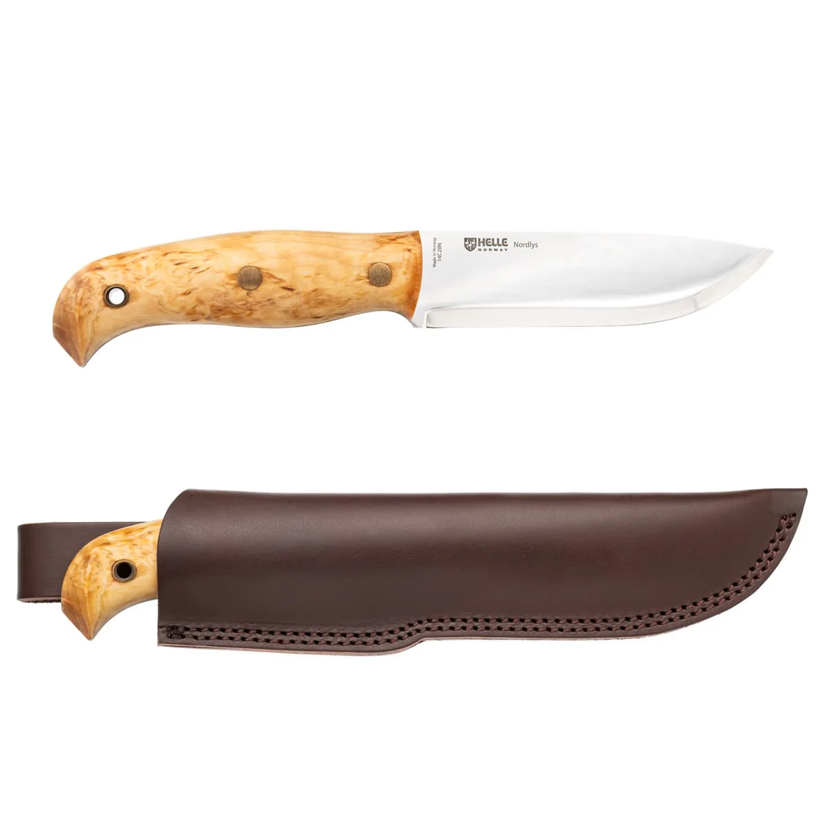Helle Knives Nordlys 122mm Hunting Knife - Image 3