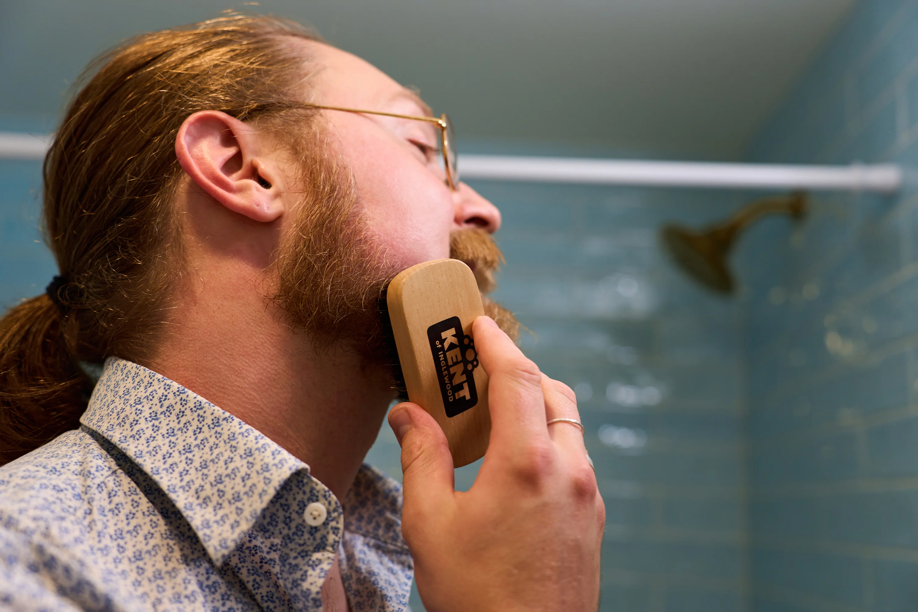 Kent Of Inglewood Boar Bristle Beard Brush - Image 4