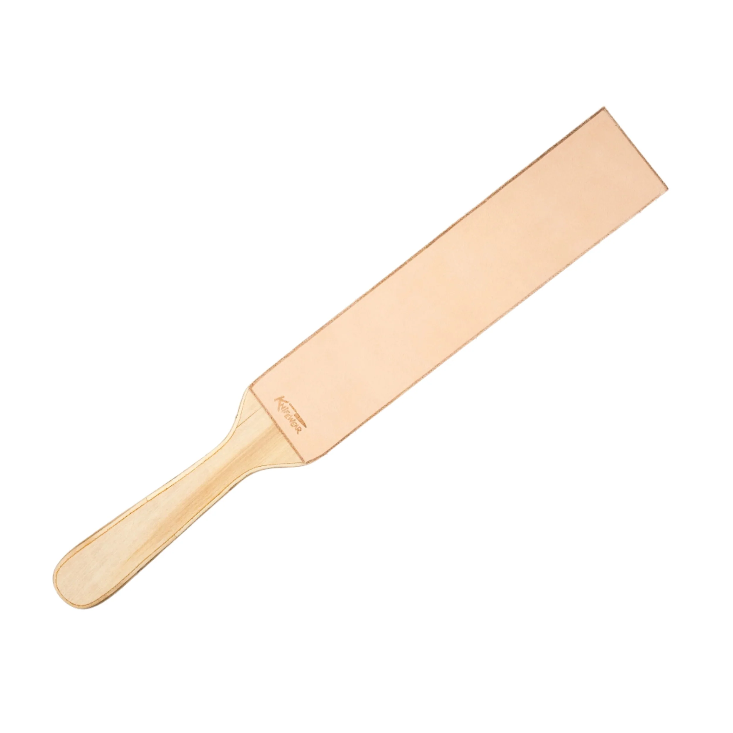 Leather Paddle Strop, Latigo Leather & Suede