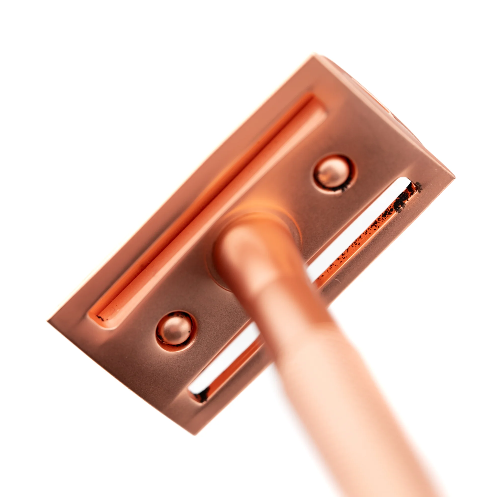 Less Than Perfect Hoxton Shave Co. Rose Gold DE Safety Razor - Image 3