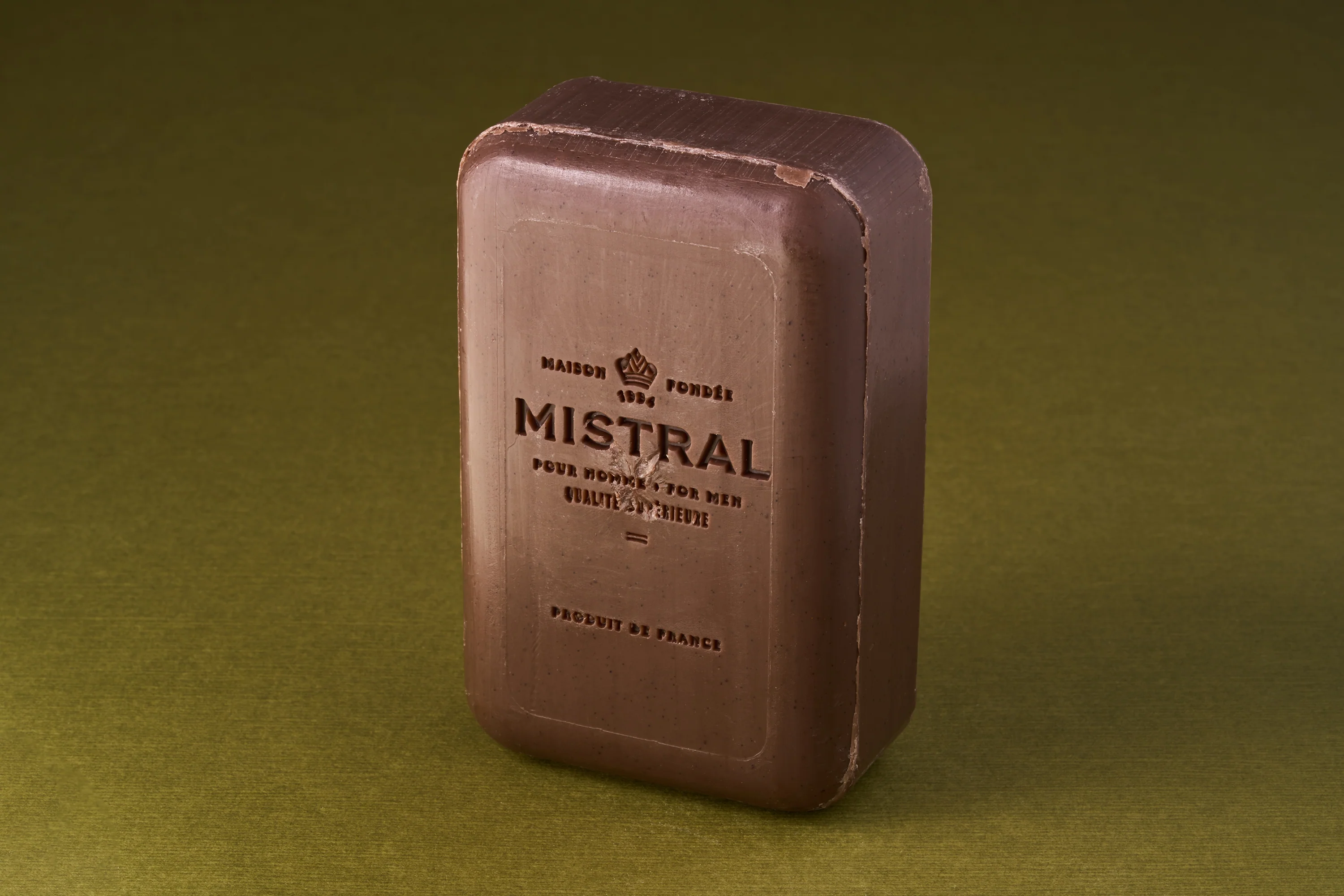 Mistral For Men Bourbon Vanilla Bar Soap - Image 3