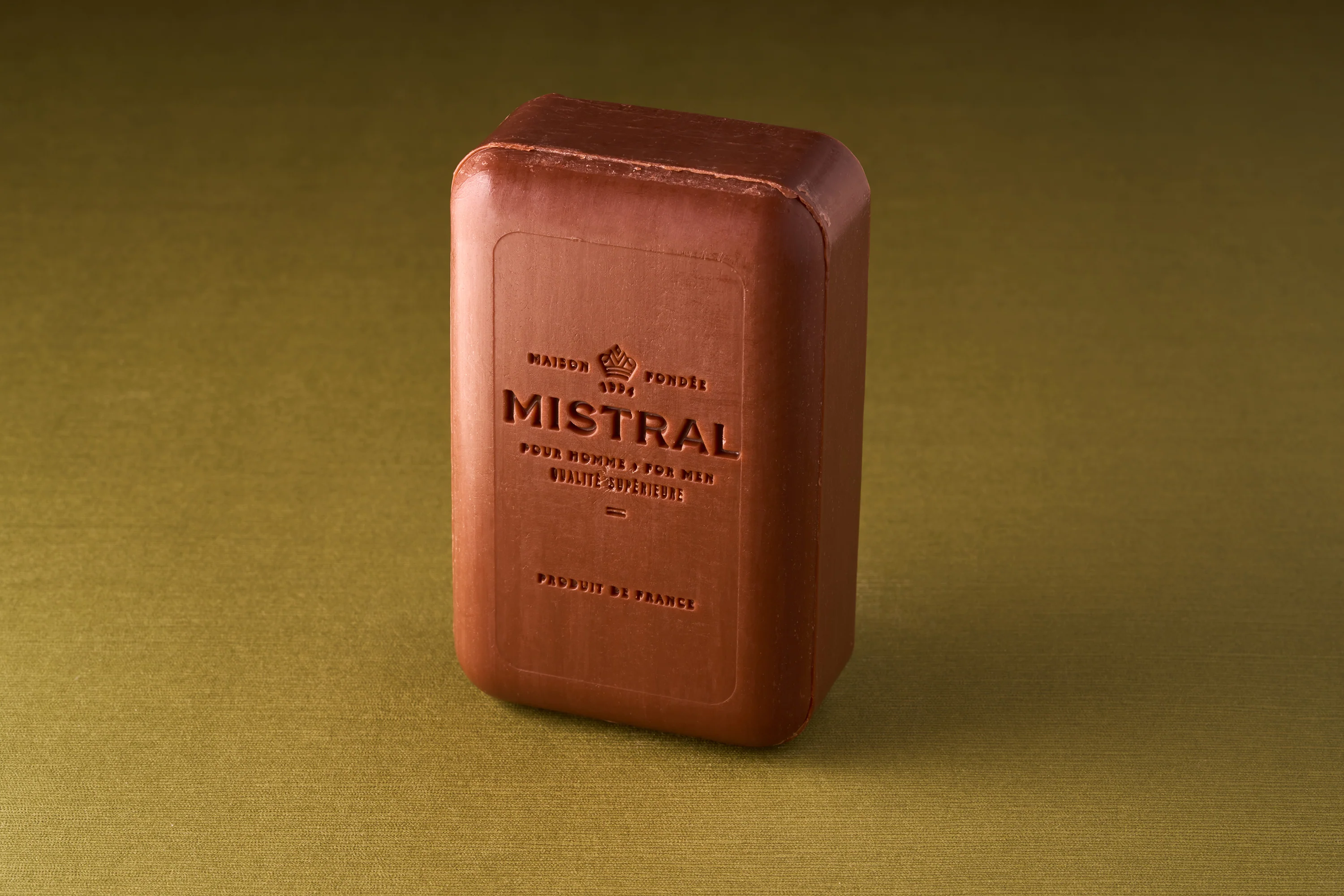 Mistral For Men Mahogany Rum Bar Soap - Image 3
