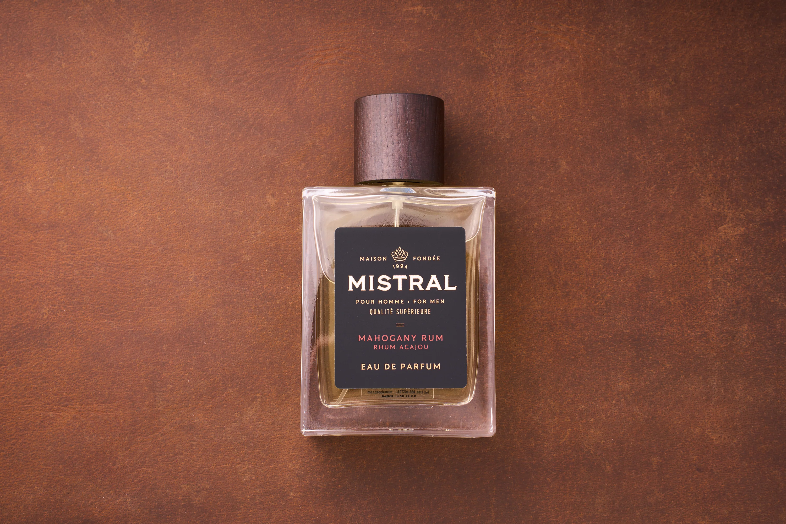 Mistral Mahogany Rum Eau de Parfum 100ml - Image 2