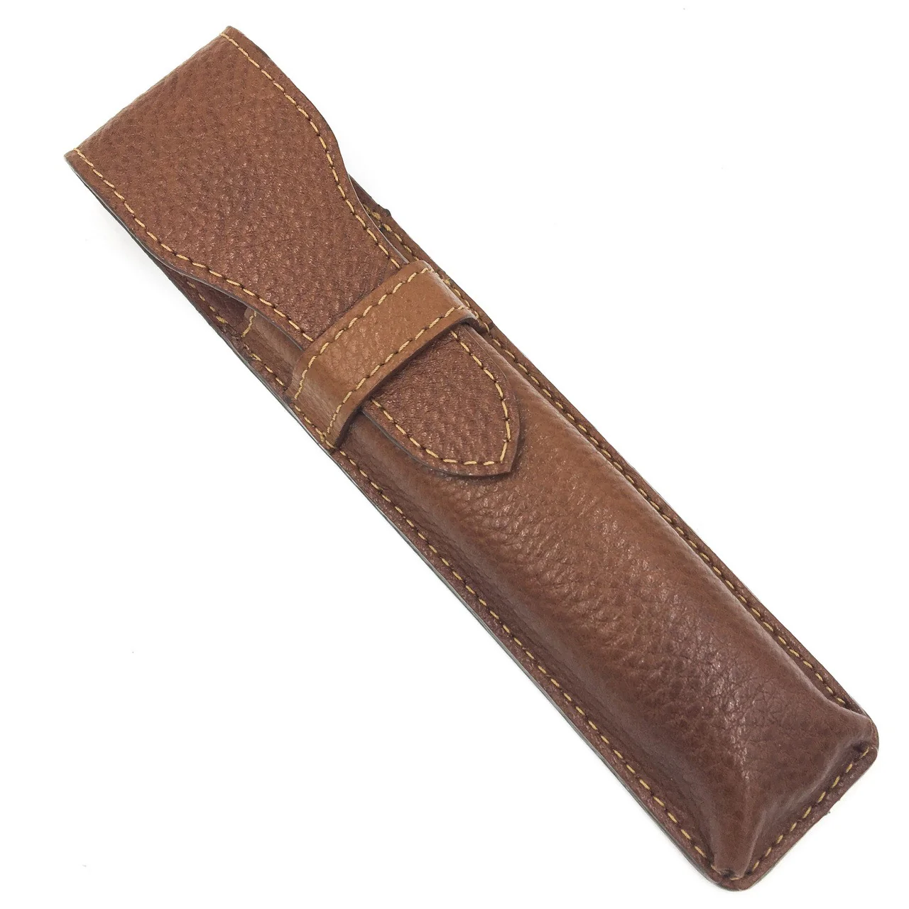 Parker Leather Straight Razor Travel Case