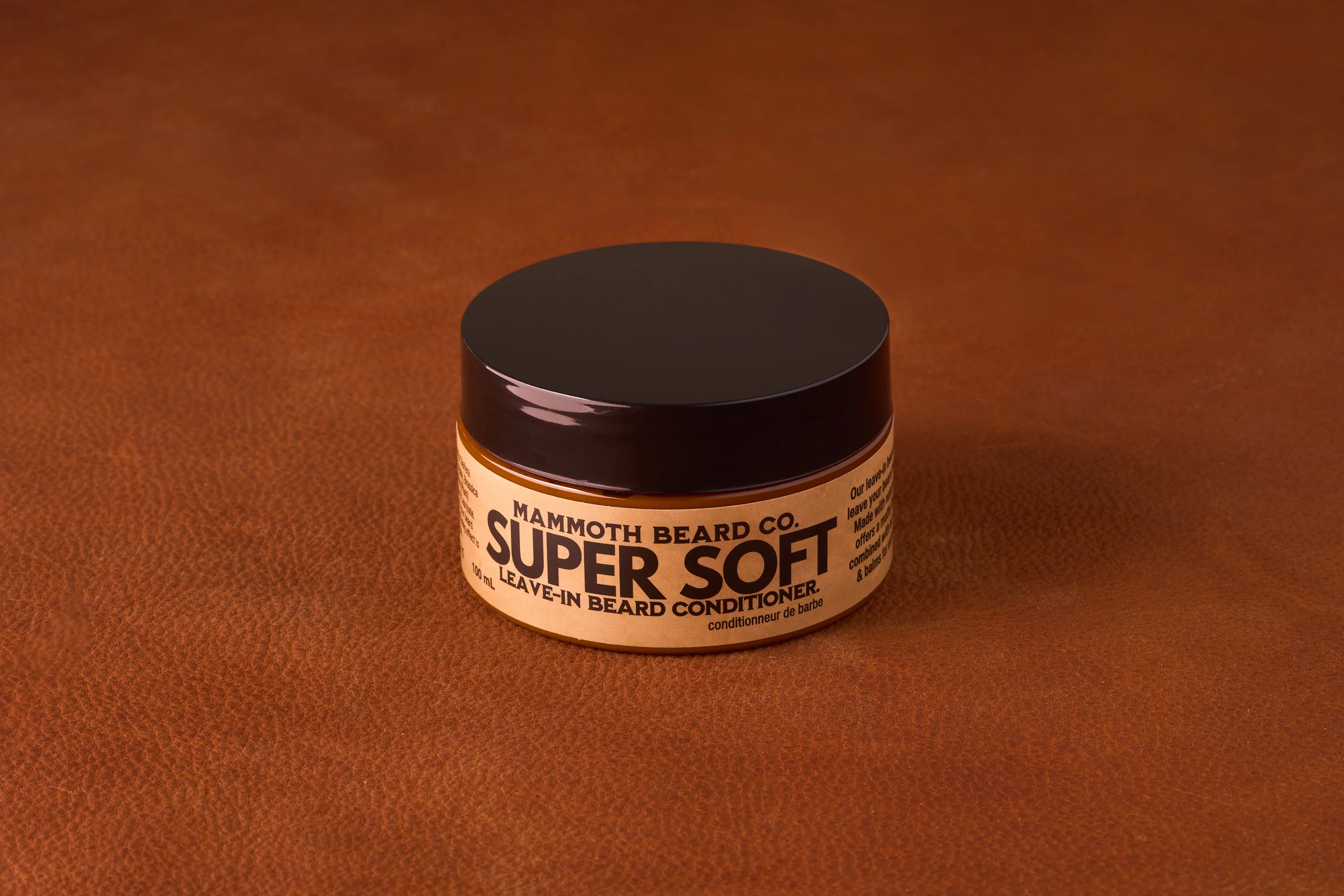 Mammoth Beard Co. Super Soft Leave-In Beard Conditioner Cream Unscented 100ml
