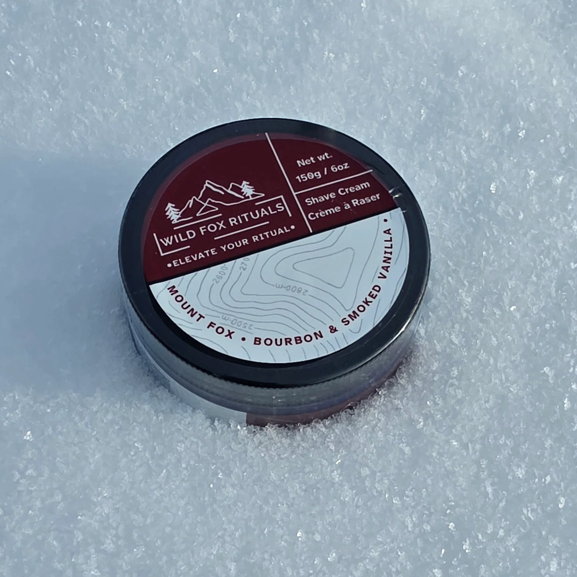 Wild Fox Rituals Bourbon and Smoked Vanilla Shaving Cream